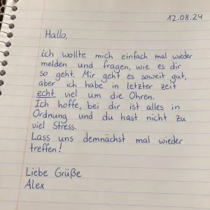 Handwritten note